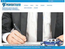 Tablet Screenshot of perfektflota.pl